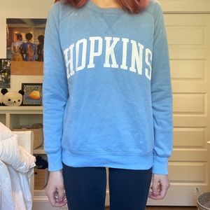 Johns Hopkins University Blue Crewneck Sweatshirt